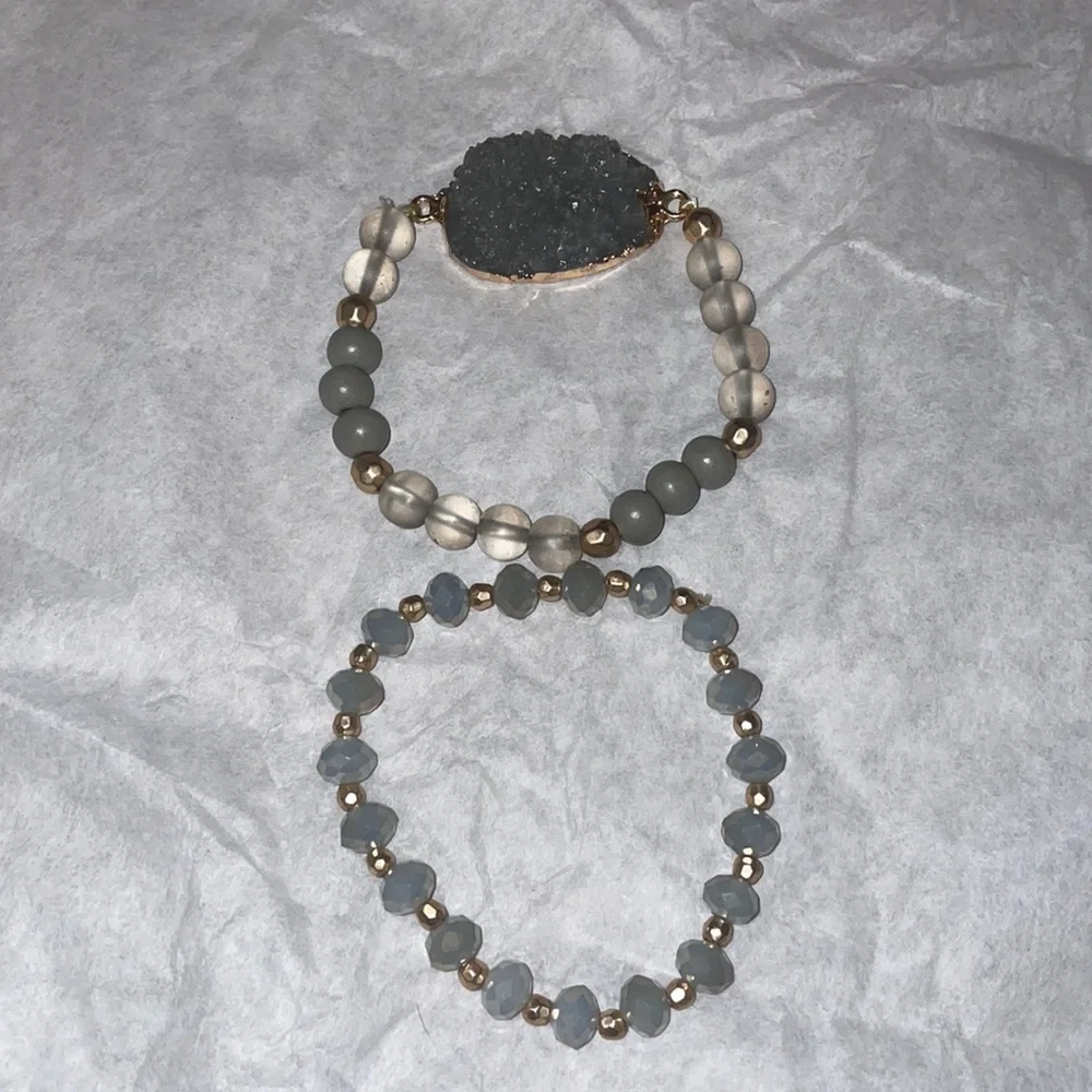 Druzzy bracelet bundle - Picture 3 of 3